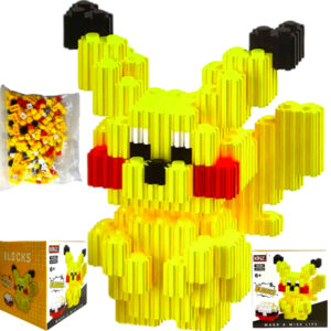 Klocki 3D Pikachu 471 Elementów