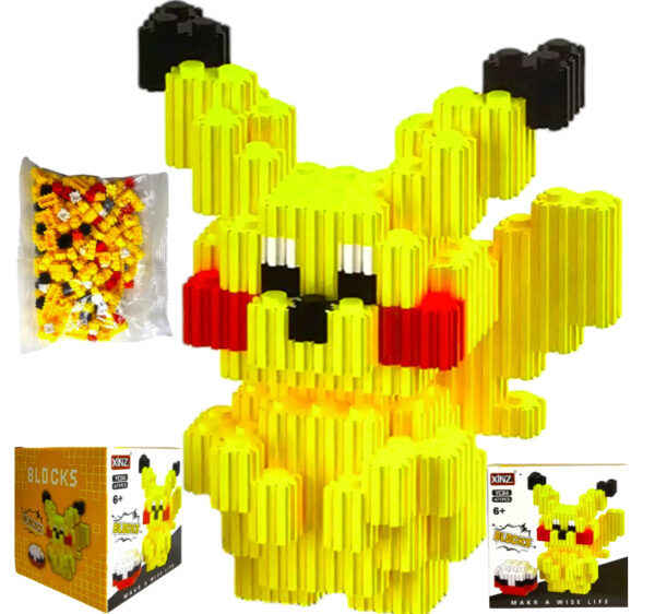 Klocki 3D Pikachu 471 Elementów