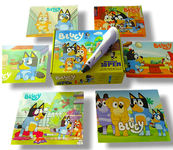 Długopis 3D Bluey – Kreatywna zabawa w trójwymiarze! - obrazek 2