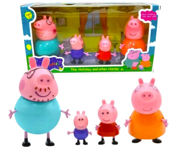Świnka Peppa Zestaw 4 Figurek