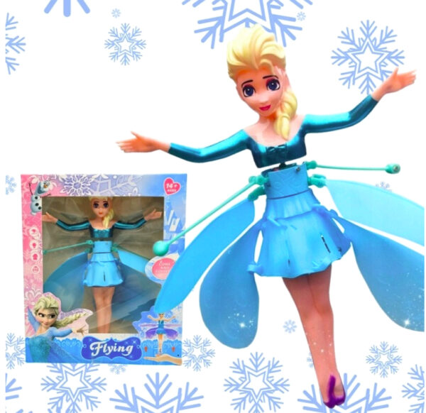 Latająca Wróżka Elsa – Magiczna Lalka ze Skrzydłami