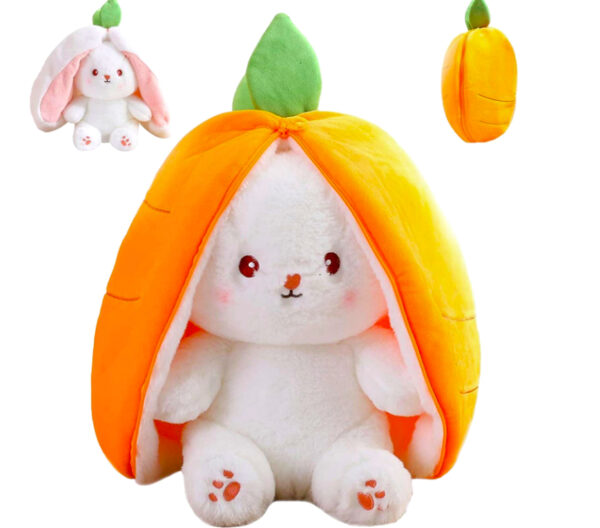 🥕🍓Pluszowa Maskotka Króliczek | 2w1 - obrazek 2