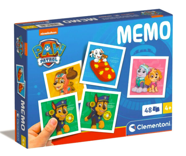 🐾 Memo Psi Patrol – Gra pamięciowa | Clementoni