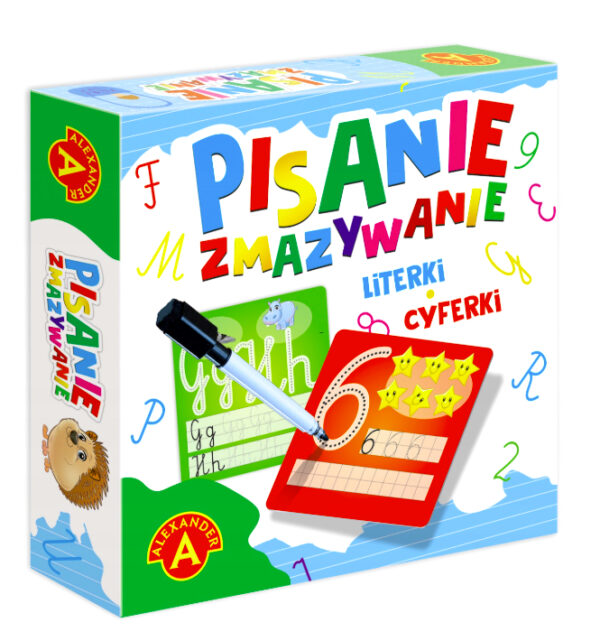 ✏️🔄 Pisanie Zmazywanie – Literki i Cyferki