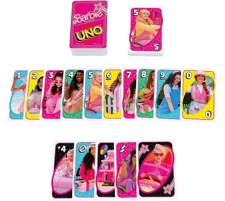 🎀 Karty UNO Barbie The Movie – Edycja Specjalna! 💖 - obrazek 2