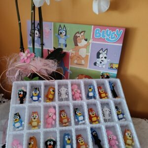 🎄 Kalendarz Adwentowy Bluey – 24 Niespodzianki! 🐾🎁