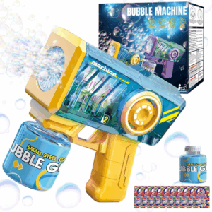🫧 Pistolet do baniek mydlanych – Automatic Bubble Machine 🫧