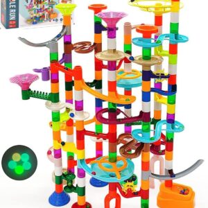 🟣🟡🟢 Tor Kulkowy – Marble Run 150 elementów 🟠🔵🟤