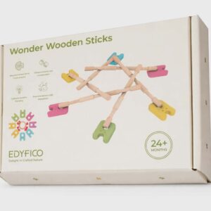 🌿✨ Wonder Wooden Sticks – kreatywna zabawa dla małych odkrywców! ✨🌿