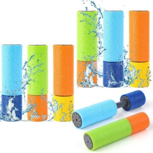 💦🎯 Piankowy pistolet na wodę – lekki i idealny na lato! 🌞😎