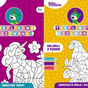 🎨 Treflikowe Kodowanki – Koloruj z kodem 🧩